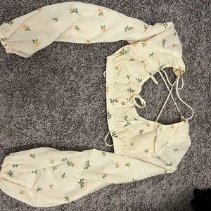 princes Polly crop top